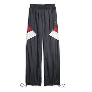 Champion Nylon Warm Up Pants Indigo Screen-Red